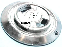 418611.00UR - BRUCIATORE TRIPLA CORONA. 1FORO  &Oslash; 115 (SPARTIFIAMMA 408813)