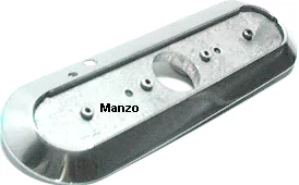 418613.00UR - BRUCIATORE PESCERA 2FORI 210X41 (SPARTIFIAMMA 408814)