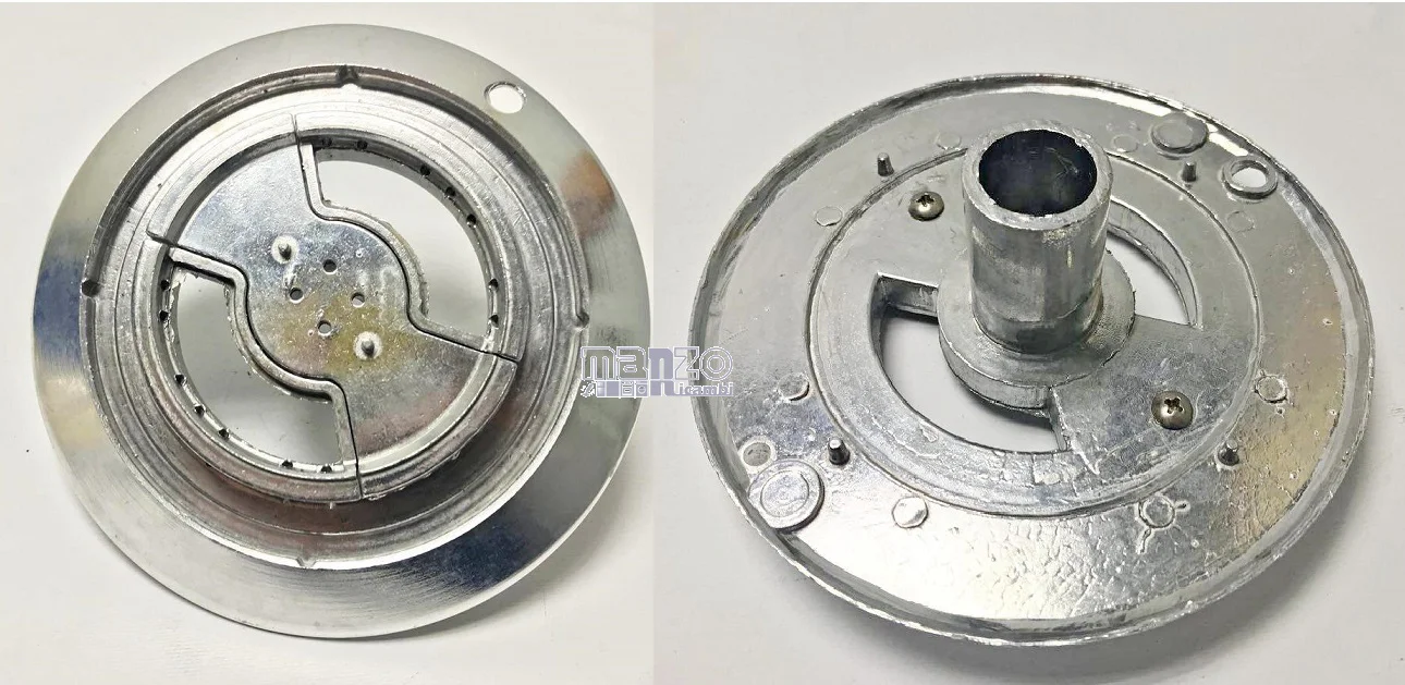 418622.00UR - BRUCIATORE TRIPLA CORONA 1FORO H40  &Oslash; 115 (SPARTIFIAMMA 408813)