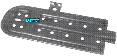 419100.03BP - BRUCIATORE FORNO 31X11.50 ELIMINATO VEDI 419101