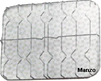 421208.12ME - GRIGLIA 4 FUOCHI 425X565