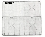 421603.12CY - GRIGLIA 3 FUOCHI 460X460