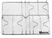 421761.12EL - GRIGLIA 3 FUOCHI 445X495