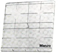 421861.12ZA - GRIGLIA 4 FUOCHI 452X474