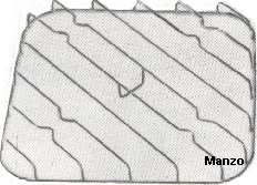 421962.12FK - GRIGLIA 4 FUOCHI 465X465