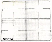 422092.12GF - GRIGLIA 4 FUOCHI 505X540