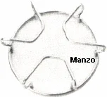 422486.12IL - GRIGLIA 1 FUOCO  &Oslash; 140