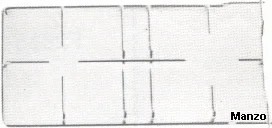 422520.12IN - GRIGLIA 2 FUOCHI 447X211