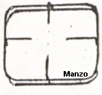 423244.22NA - GRIGLIA 1 FUOCO 240X195