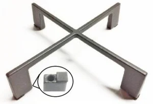 423260.99NA - GRIGLIA 1 FUOCO 140X140 GHISA