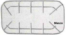 423755.12SE - GRIGLIA PESCERA 190X310