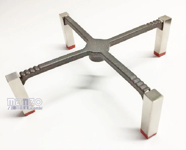 424030.99SM - GRIGLIA 1 FUOCO GHISA 210X140