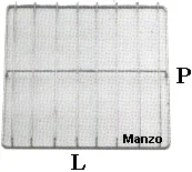 424111.12SM - GRIGLIA 4 FUOCHI 445X447