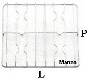 424124.12SM - GRIGLIA 4 FUOCHI 456X468