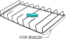424156.22SM - GRIGLIA 2 FUOCHI 210X434