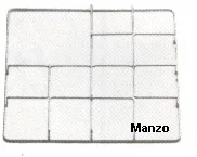 424755.12RX - GRIGLIA 3 FUOCHI 447X455