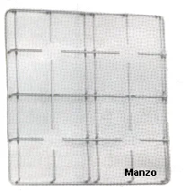 424845.12ZA - GRIGLIA 4 FUOCHI 460X440