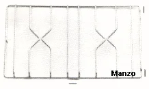 424860.12ZA - GRIGLIA 2 FUOCHI 452X27 DX