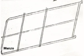 425171.39ME - GRIGLIA P/ELETTR. 453X198 PIANO COTTURA TIPO NUOVO ORIGINALE