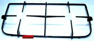 425210.02ME - GRIGLIA 2 FUOCHI 451X218 ANGOLO TONDO ORDINARE