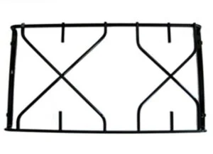 425239.02ME - GRIGLIA 2 FUOCHI SX 395X214