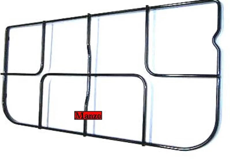 425469.02CY - GRIGLIA 2 FUOCHI 493X240 ANTERIORE