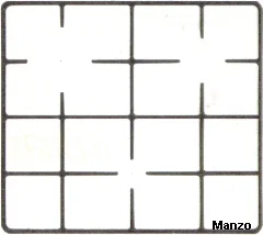 425579.99EL - GRIGLIA 3 FUOCHI 427X379 GHISA