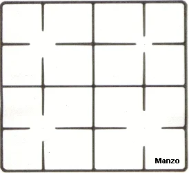 425580.99EL - GRIGLIA 4 FUOCHI 486X437 GHISA