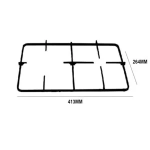 425587.01EL - GRIGLIA 2 FUOCHI 413X264 DX