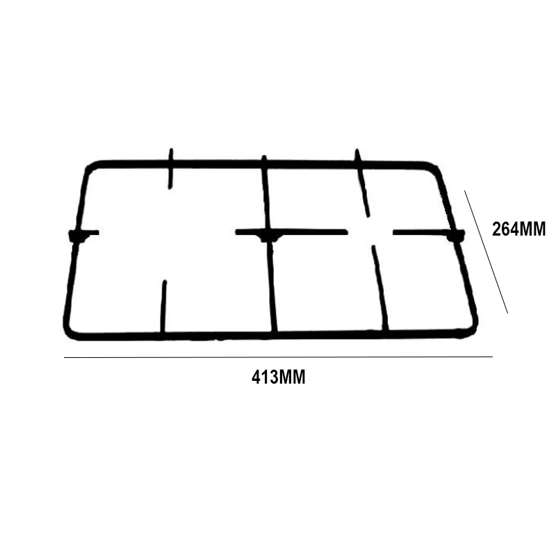 425587.01EL - GRIGLIA 2 FUOCHI 413X264 DX
