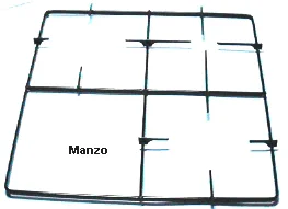 425592.01EL - GRIGLIA 3 FUOCHI 413X465 2PIOLI