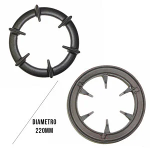 425650.99SR - GRIGLIA 1 FUOCO  &Oslash; 220 H50 GHISA