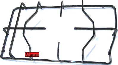 425691.39FK - GRIGLIA 2 FUOCHI 390/423X236 DX PIANO COTTURA TREND70CM 4GA