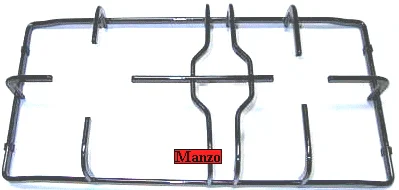 425692.39FK - GRIGLIA 2 FUOCHI 390X193 CENTRALE PIANO COTTIRA TREND70CM 4GA