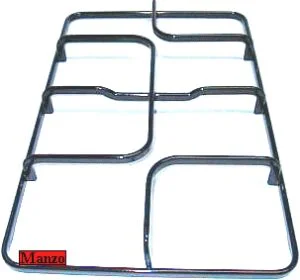 425709.02F7 - GRIGLIA 2 FUOCHI 390X250 H.40MM.