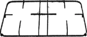 425819.02GF - GRIGLIA 2 FUOCHI 445X270