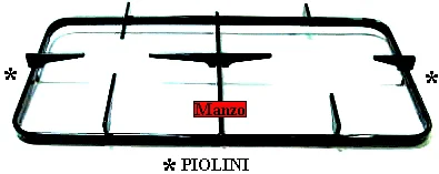 425920.02GG - GRIGLIA 2 FUOCHI 403X199