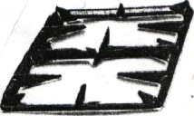 425926.97GG - GRIGLIA 2 FUOCHI 409X244 85T