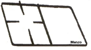 426148.37IN - GRIGLIA 1FUOCO + 1 486X256 ORIGINALE