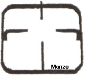 426685.02NA - GRIGLIA 1 FUOCO 207X210