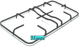426774.02OL - GRIGLIA 2 FUOCHI 493X237