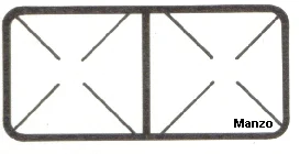 426832.99ON - GRIGLIA 2 FUOCHI 440X210 GHISA