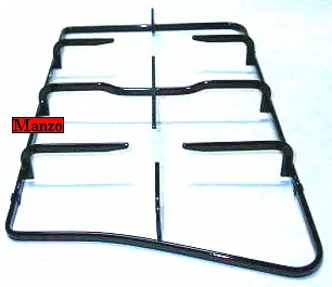 426834.02ON - GRIGLIA 2 FUOCHI 268X400/435 DX MAN/ANT