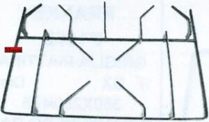 427332.02SM - GRIGLIA 1 FUOC0+1/2 CEN