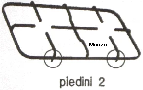 427523.01TG - GRIGLIA 2 FUOCHI 416X230