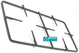 427662.02UR - GRIGLIA 2 FUOCHI 475X235