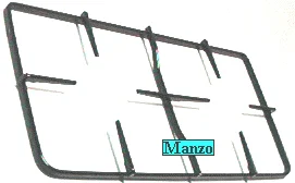 427664.02UR - GRIGLIA 2 FUOCHI 423X212