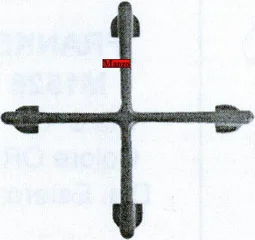 427809.99ZA - GRIGLIA 1 FUOCO 185X185 RAF