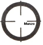 427880.99RX - GRIGLIA 1 FUOCO  &Oslash; 162 GHISA