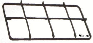 427888.03ZA - GRIGLIA 2 FUOCHI 412X227